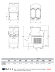 BUNN Ultra NX Frozen Drink Machine