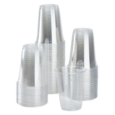 PET Clear Plastic Cups Disposable Cold Cups 1000 Pack