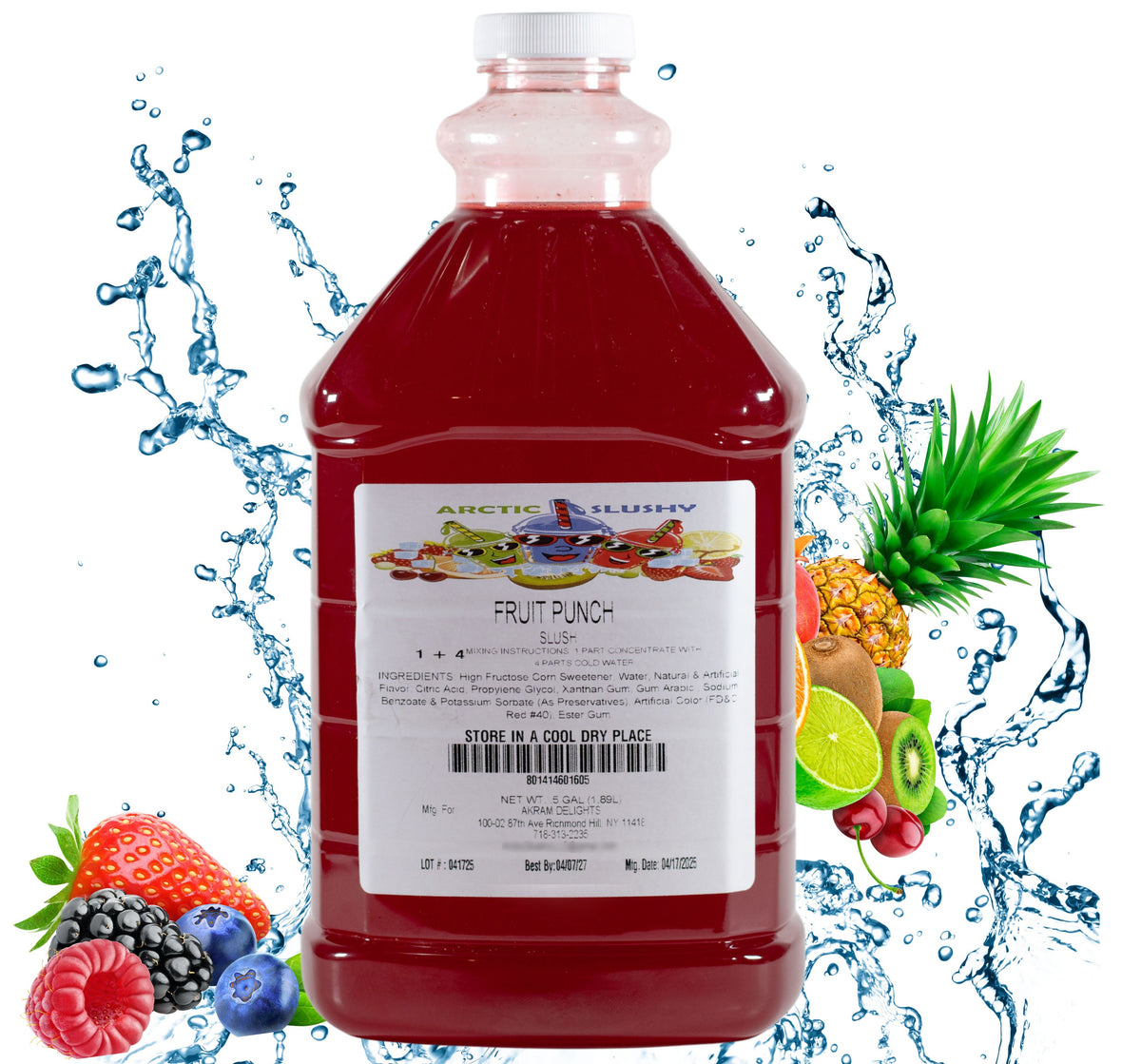 Arctic Slushy Frozen Slushie Mix (Fruit Punch)
